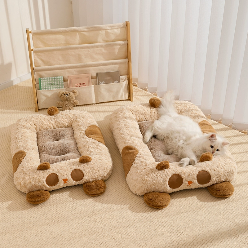 Кошачье гнездо на все времена года, коврик для кошек, коврик для лежания домашних животных, коврик для сна для кошек, матрас для собак, кошачья кровать, коврик для кошачьего гнезда