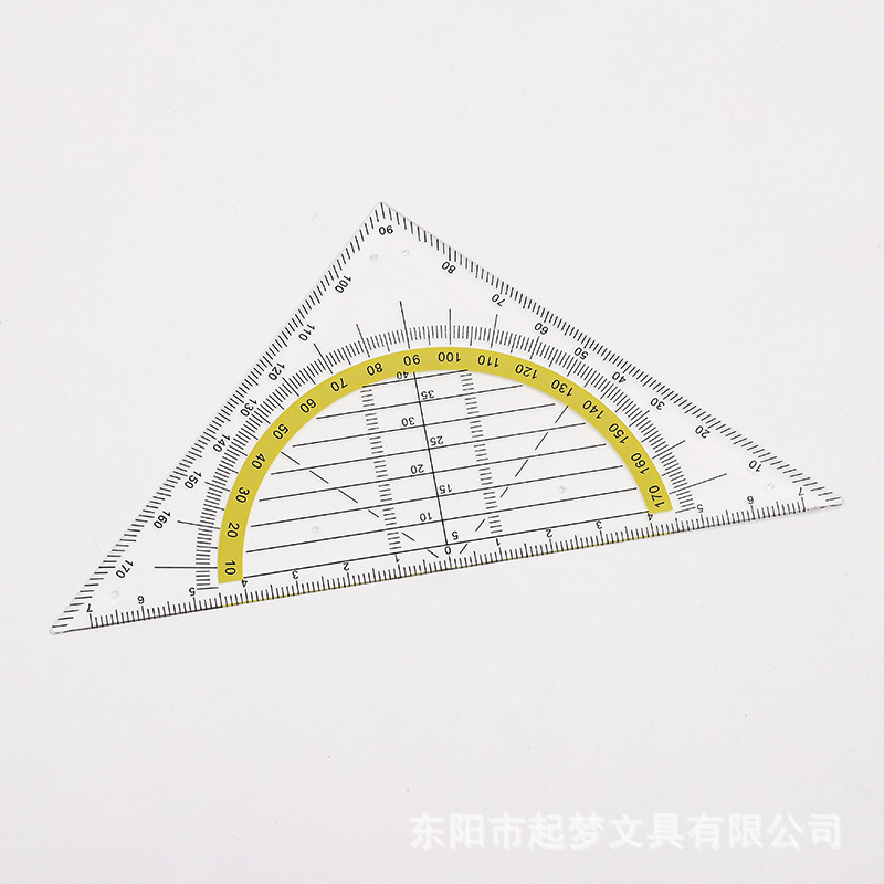 多機能高精度三角定規セット絵定規建築工程測定設計教育教師用測定器付き|undefined