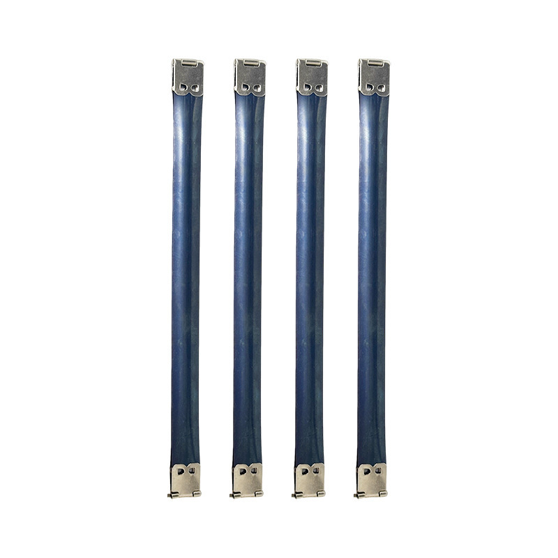 厂家供应弹片口金箱包五金配件200MM长度猛片夹箱包配件