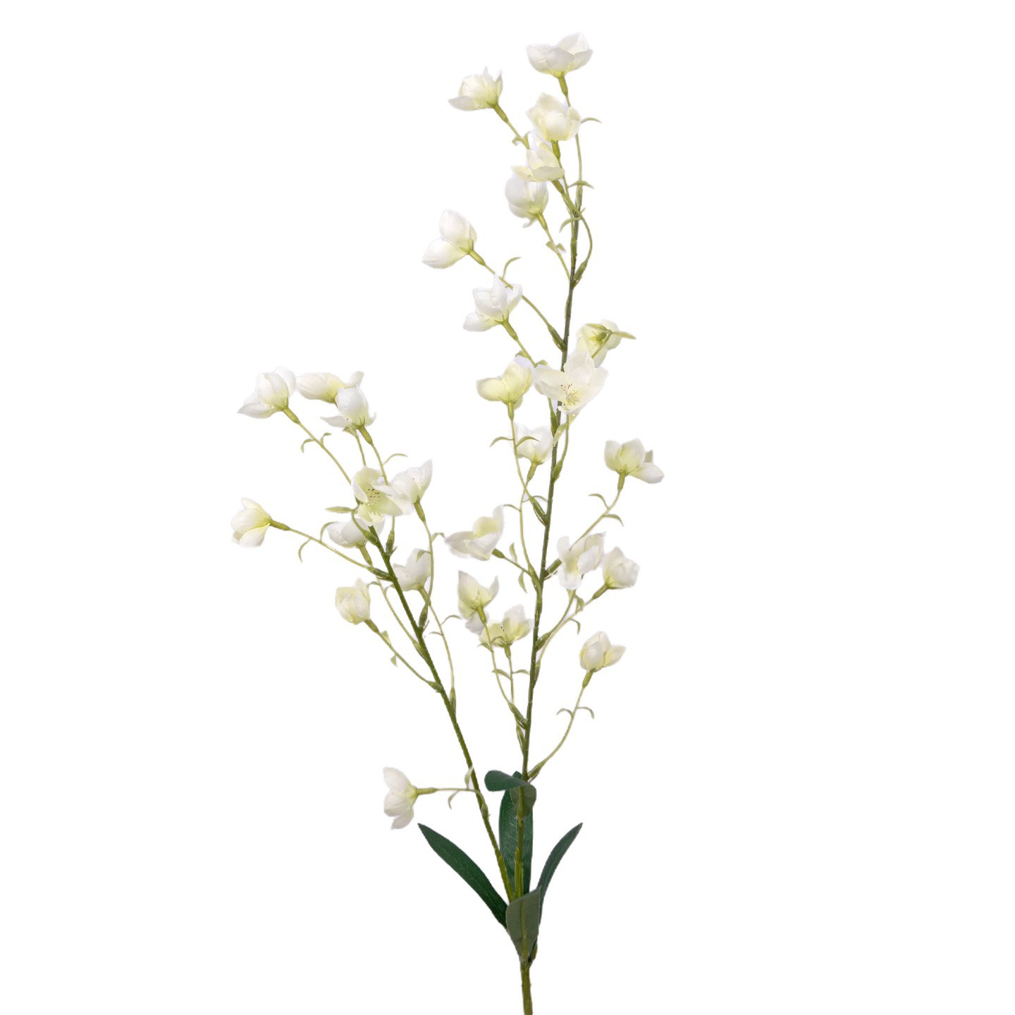 Orquídea de campana flor de simulación sala de estar lujosa de alta gama decoración floral