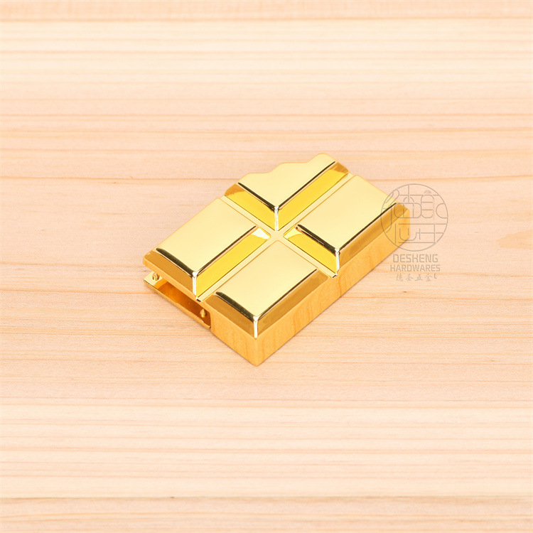 24K 골드 큰-자기 버튼없이