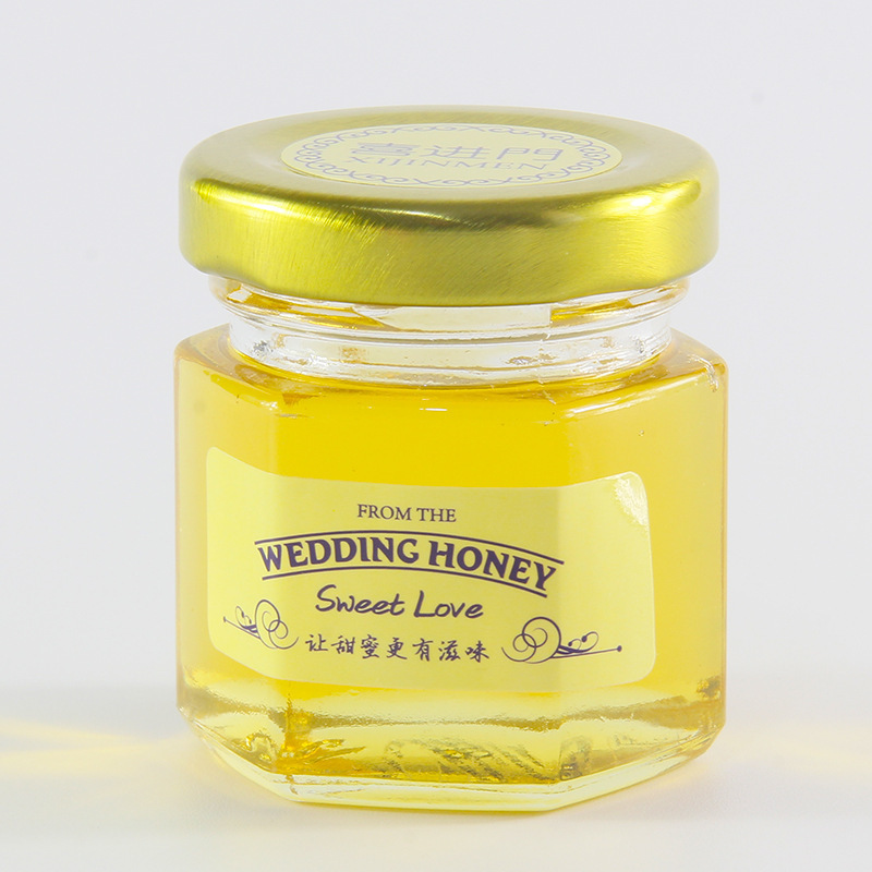 Honey Wedding Favors Small Bottle 50g Honey Wedding Candy Creative Wedding Return Gift
