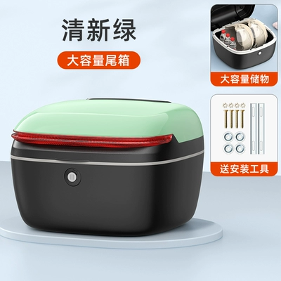 Niu Models, Large Capacity Battery — Electric car tail box - mengmeng-2nd-generation-fresh-green-comes-with-installation-accessories-default-item