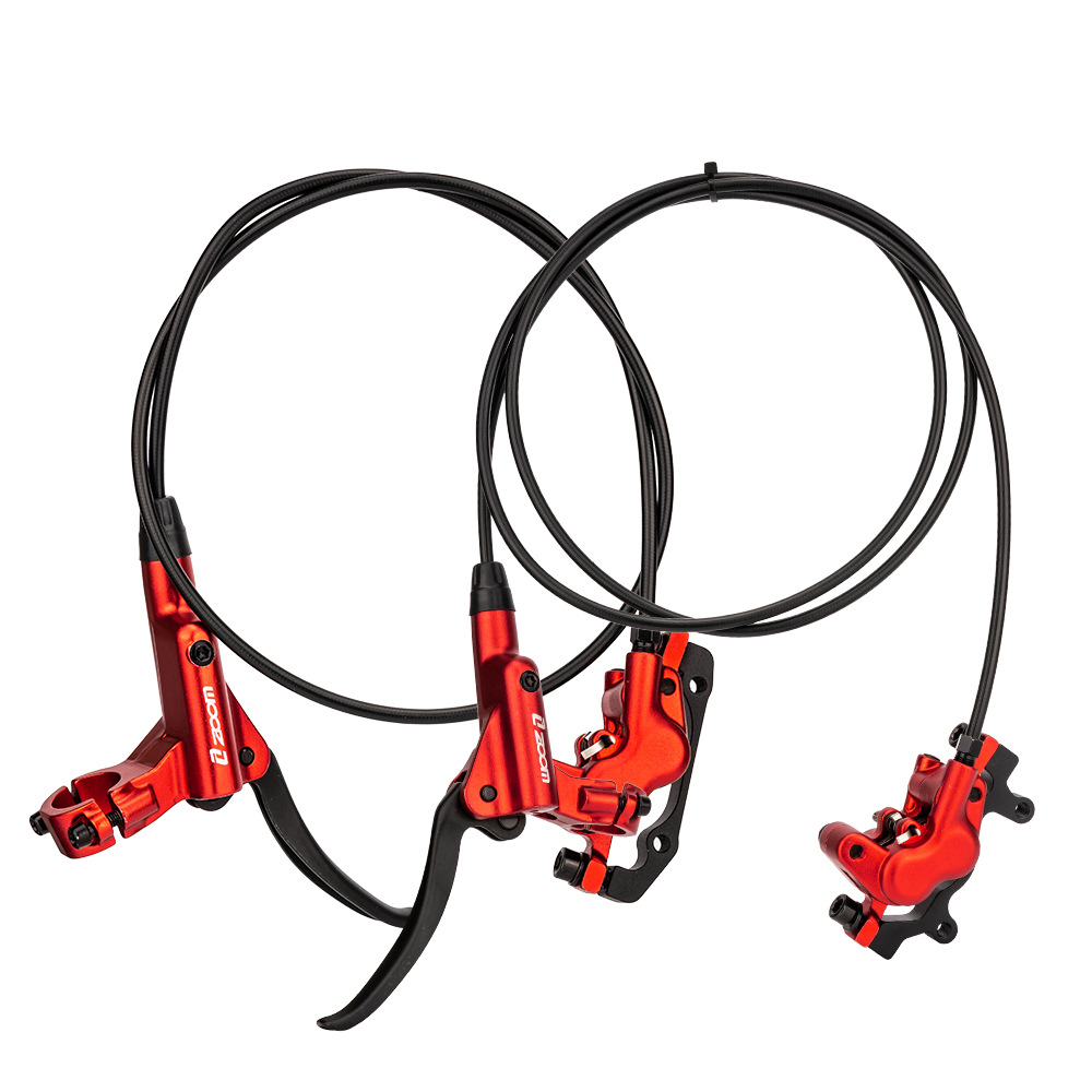 ZTTO HB876 freno de aceite de cuatro pistones bicicleta de montaña disco de aceite delantero y trasero disco de freno disco freno bilateral freno hidráulico