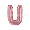 Balloon, decorations, 16inch, gold and silver, pink gold