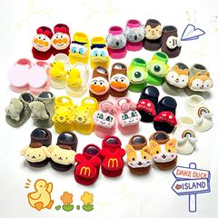 New Style Children's Socks with Korean Style, Invisible Socks for Babies, Candy Color, Glue Adorable 3D Cartoon Cotton Character Socks