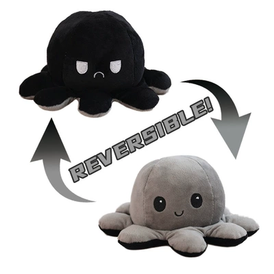 Birthday Gift | Oyuncaq yastıqlar - black-to-gray-20cm