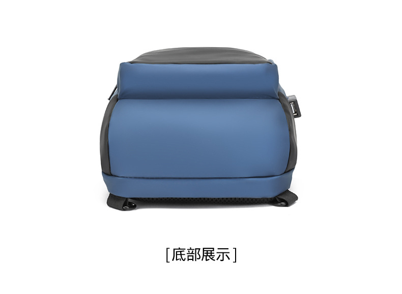 Cross-border chest bag, men's crossbody bag, single-shoulder backpack, multi-functional large-capacity charging crossbody small bag, messenger bag, men's bag undefined