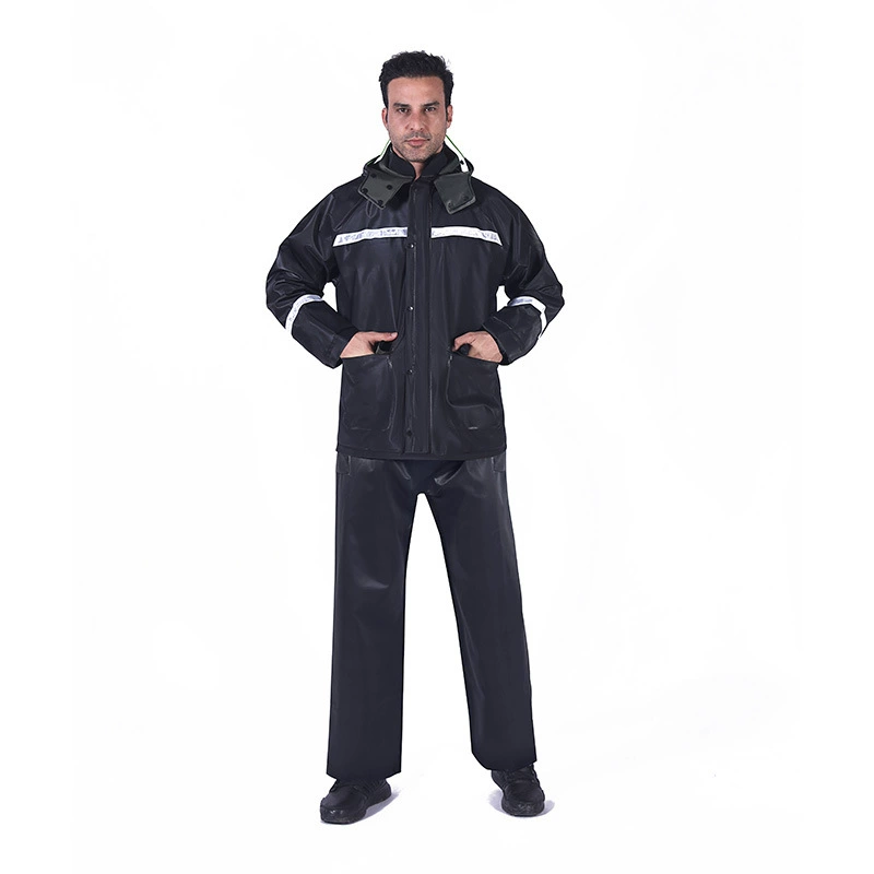 Raincoat, split trousers, travel electric set, increased thickness