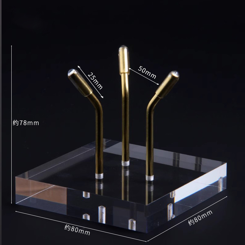 Base de acrílico 80 mm (oro)