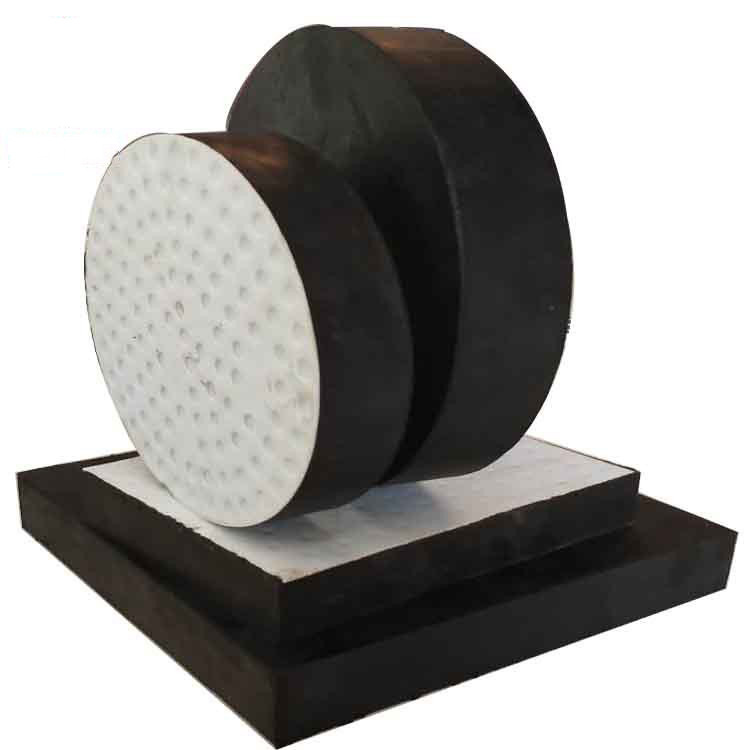 桥梁橡胶支座橡胶垫块200*49板式橡胶支座圆形矩形多规格减震垫块