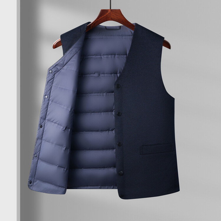 New Men's Sheep Wool down Vest, Main Recommended Model: Xiaolang Paul&Al--Rj2891