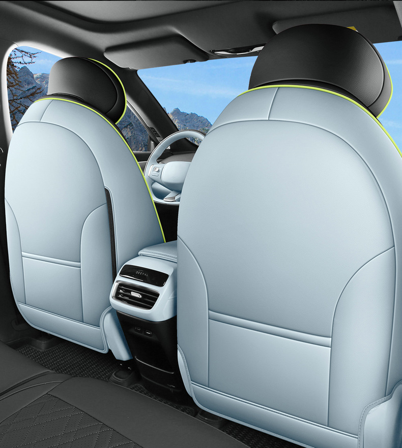 Changan dark blue S05 car seat cover four seasons full-enclosed leather seat cushion 510ULtraMaxPLUS full-covered cushion