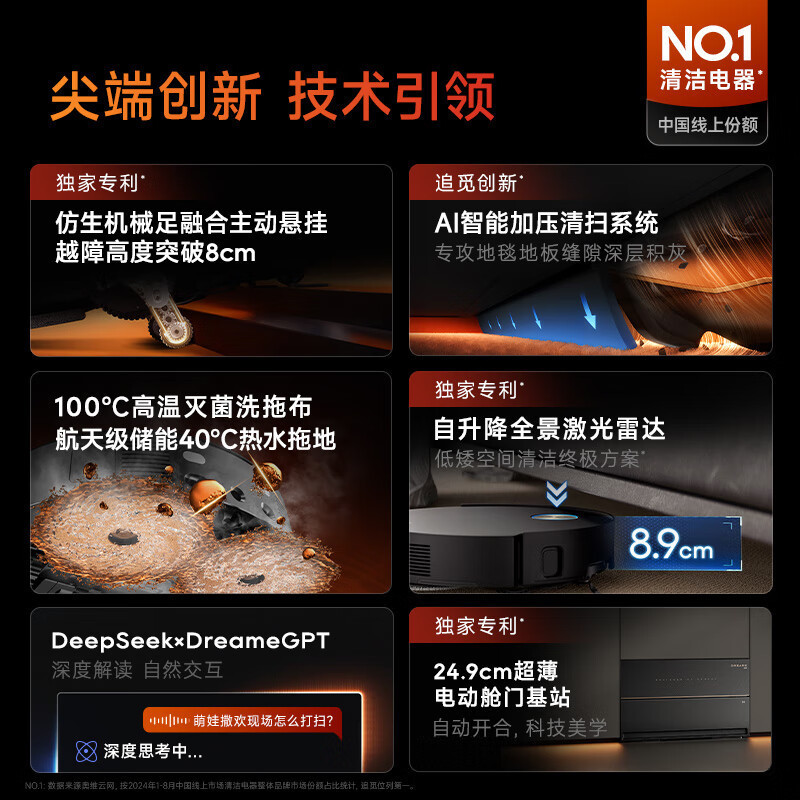 Chuimi 掃除ロボット X50 プロ強化版 8cm 障害物を越える 25000pa 大吸引 オリジナル 正規品|undefined
