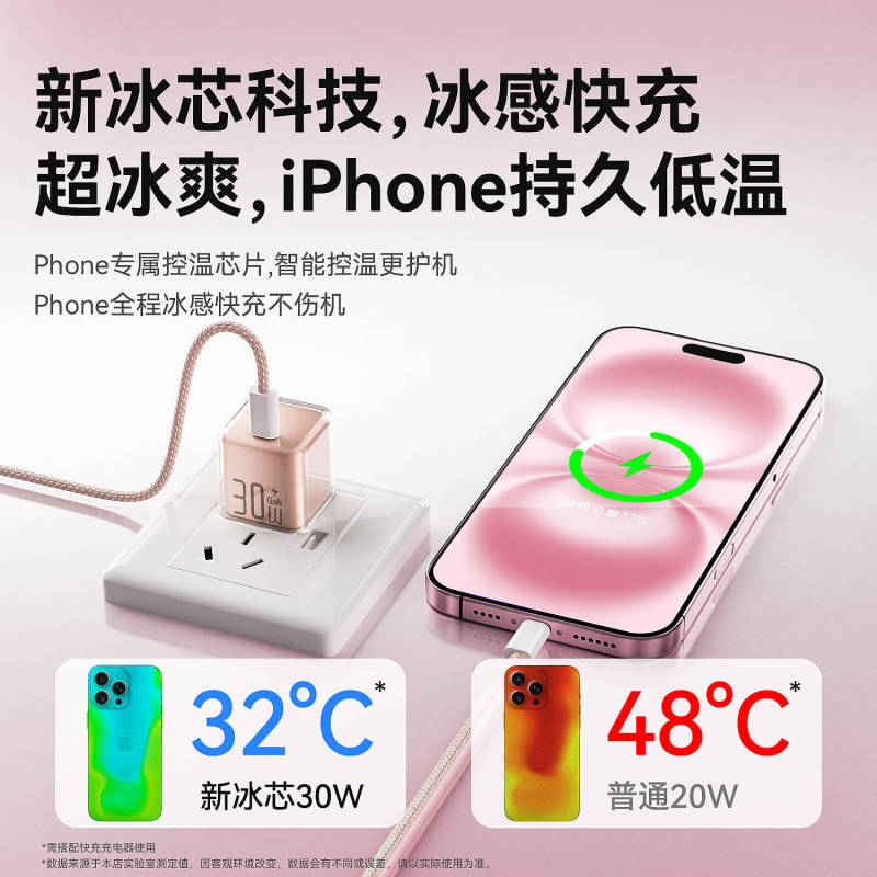 适用苹果16充电器iPhone15ProMax氮化镓充电头|undefined