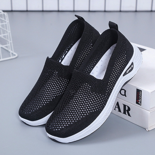 Women's shoes 2025 new foreign trade women's shoes casual sports soft-sole mother's shoes fashionable breathable sneakers for women