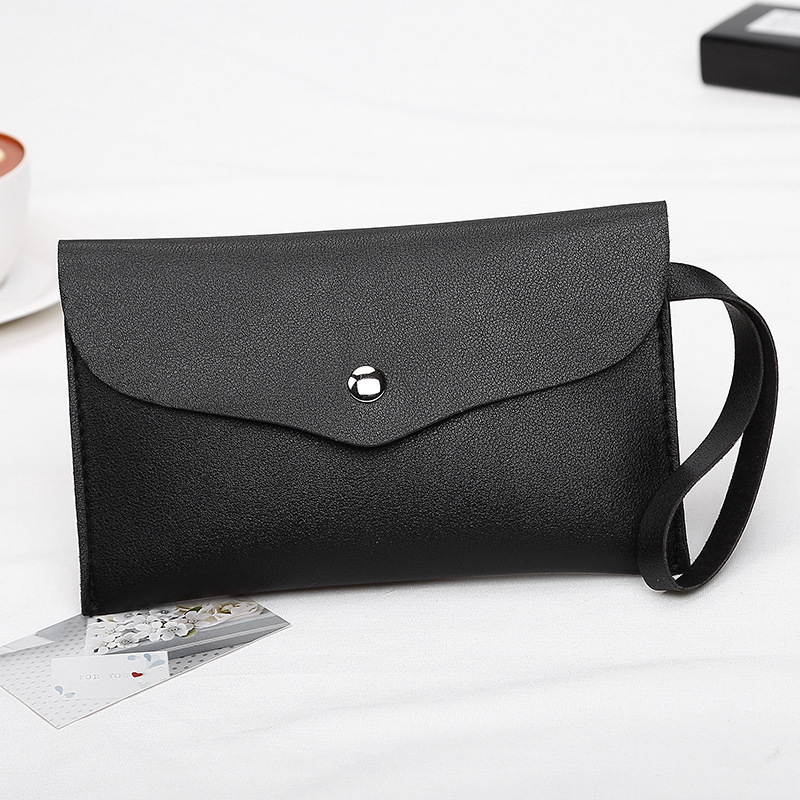 Factory wholesale hand bag large capacity ladies envelope bag fashion simple mobile phone bag special sale promotional cosmetic bag