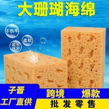 洗车海绵专用特大号强力去污擦车吸水海绵块高密度棉汽车美容用品