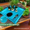 园艺地垫家庭园艺种植操作垫多肉绿植换盆浇水拌土防水花换土垫|ru
