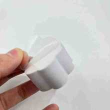 批发卡通粉色猫爪镜面海绵擦 自动吸附猫爪镜子擦 无痕镜子擦