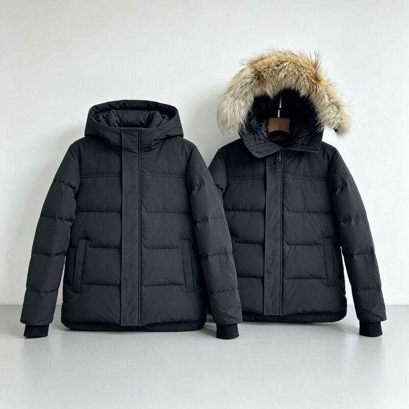 Cross-border Macmillan goose down jacket 17 styles for men and women Down Jacket Puffer Coat 2080M