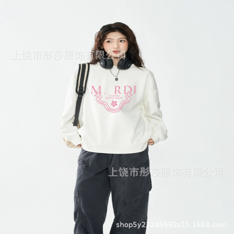 2025新款时尚韩国Mrdi卫衣金高银明星同款小雏菊多花腊肠狗上衣|undefined