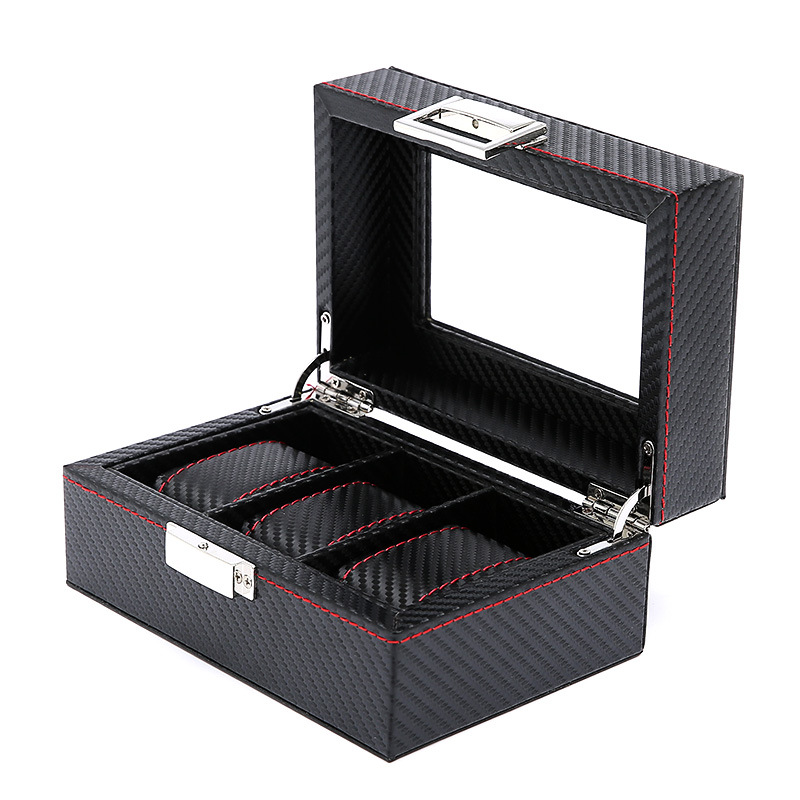 Caja Organizadora de Relojes, Joyas y Lentes de Madera para Almacenamiento y Exhibición