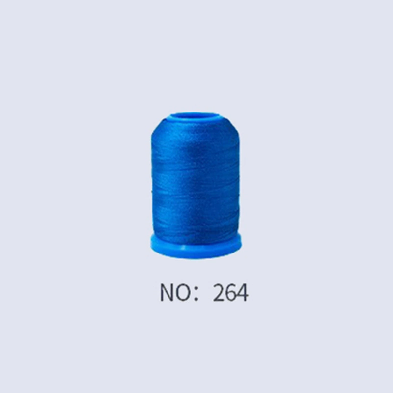Швейная нитка из полиэстера 100% Zhikun 120D для вышивки на машинке