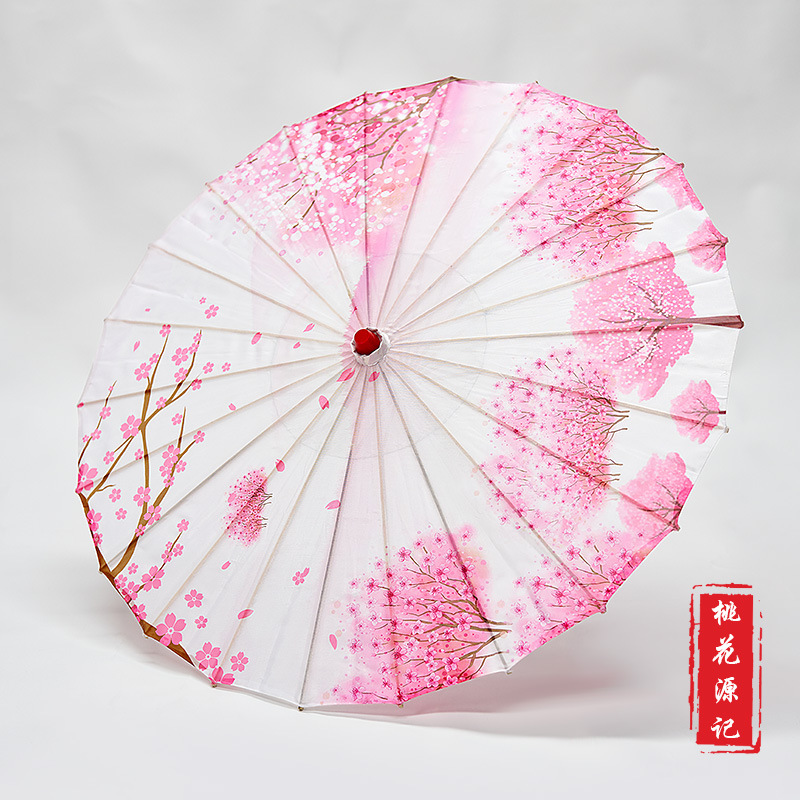 Paraguas de estilo Han, paraguas antiguas, paraguas de danza, paraguas de seda, paraguas de ropa antigua, paraguas de espectáculo, paraguas de arte, paraguas antiguas, paraguas de estilo chino