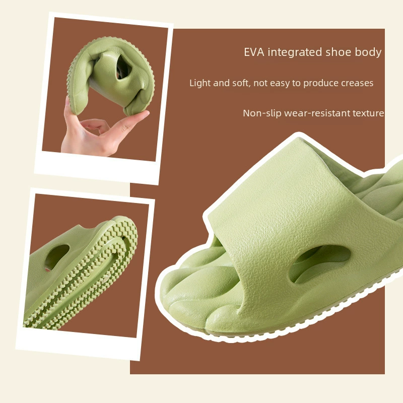 南波万 Summer slippers, footwear indoor for beloved, non-slip slide platform, wholesale