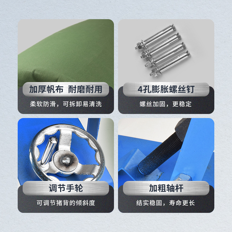 engrosar y pesar el cerdo macho para recolectar esperma de cerdo falso, tela esponja de cerdo falso, aparato de cría de cerdo de fertilización artificial