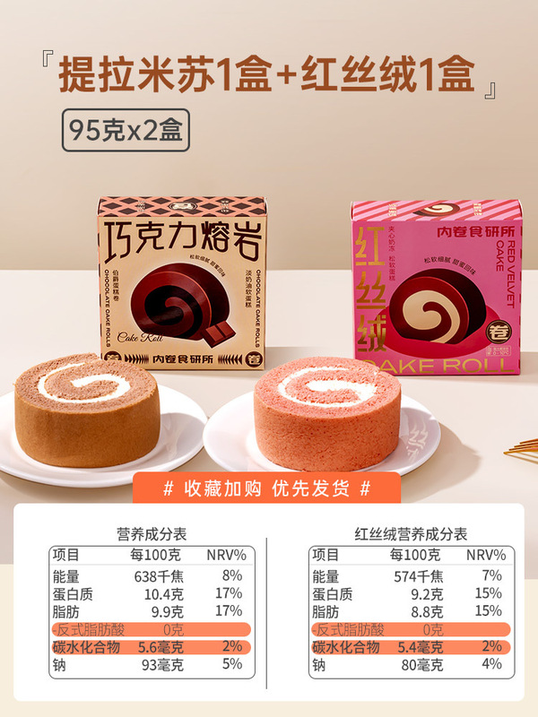 こんにゃくケーキサンドイッチ スイスロール 低朝食 ショ糖ゼロ 食事代替品 脂肪分ゼロ 健康的な満腹感スナック|undefined