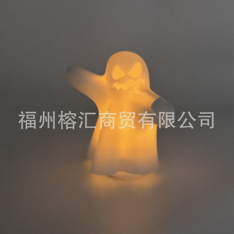 跨境幽灵笔架办公家居桌面可爱小摆件3d摆件万圣节送礼创意礼物|undefined