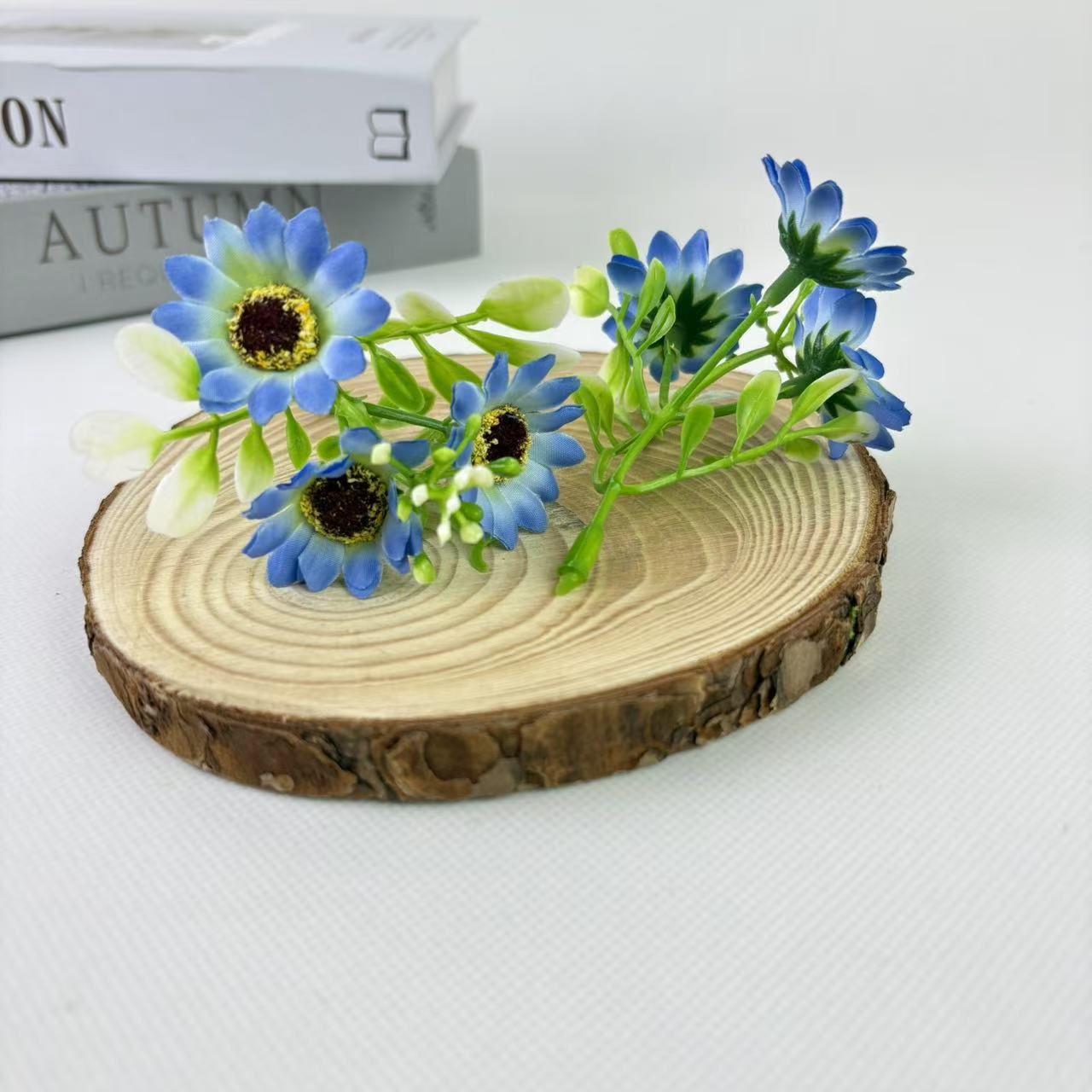 Pastoral pequeña flor fresca guirnaldas de flores tocado de novia fotografía accesorios de vacaciones joyas tocado de flores de pinza mini