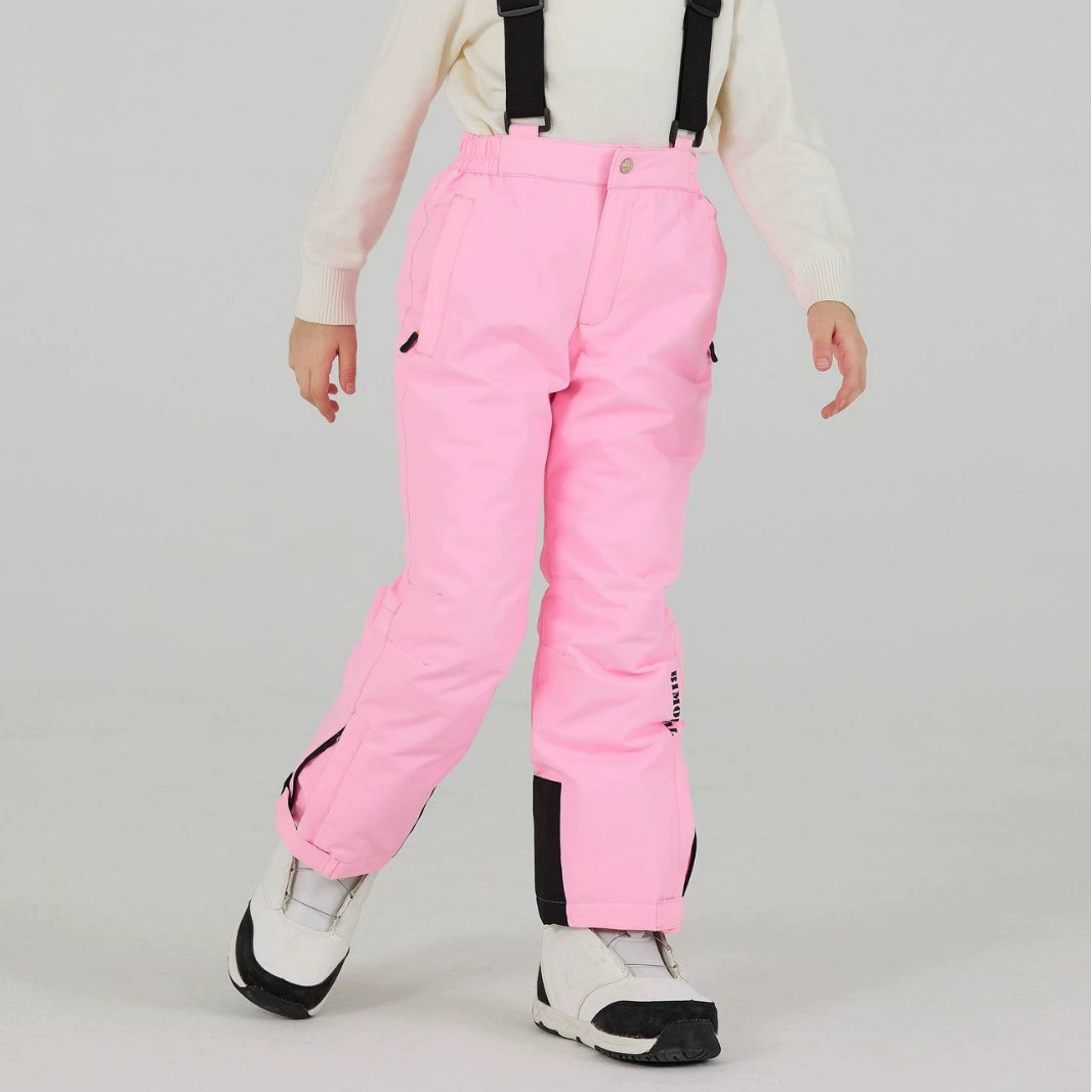 Детские лыжные брюки однопластинчатые двухпластинчатые свободные большие ветрозащитные водонепроницаемые лыжи