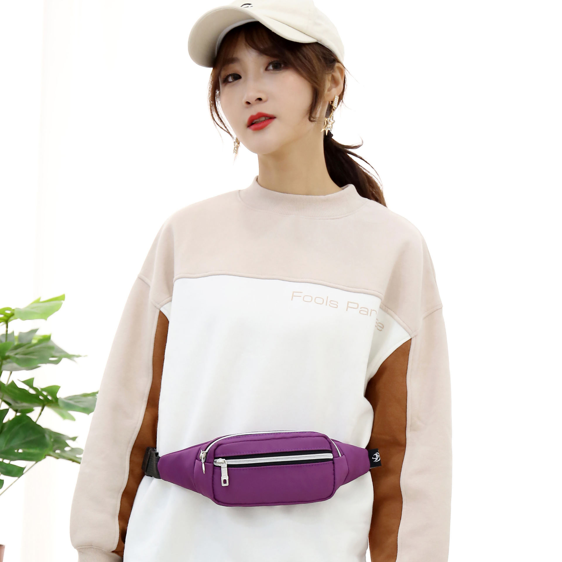 腰包批發男女運動腰包跑步手機包 隱形貼身小腰包斜挎胸包