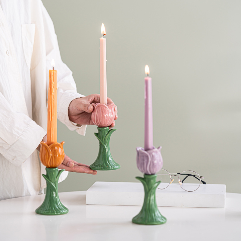 陶磁器北欧高級感人体花瓶軽豪華高級感家庭装飾工芸品置物クロスボーダー