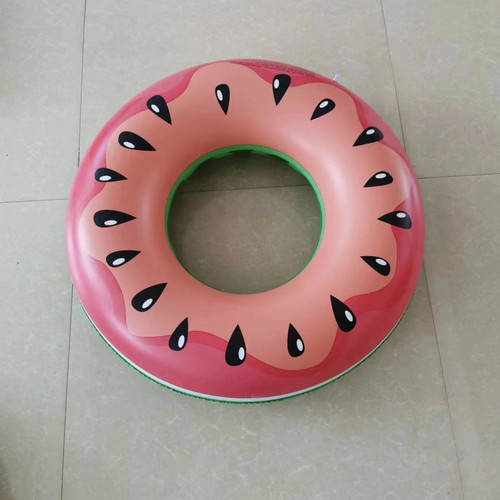 Wholesale PVC Inflatable Toys Fruit Swimming Ring Set Water Sports Interactive Entertainment Props Fun Parent-Child Buoy