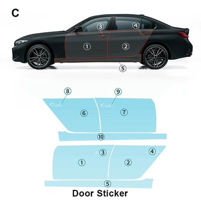 paint protective film to – Automotive Film - tpu75mil-bmw-3-series-g20-4-doors-side-skirt-tpu-protective-film