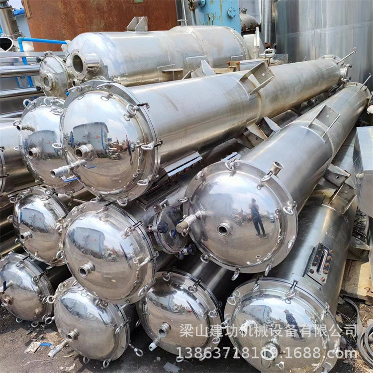 二手不锈钢树脂柱 离子交换柱分离纯化设备 大孔树脂静态吸附柱