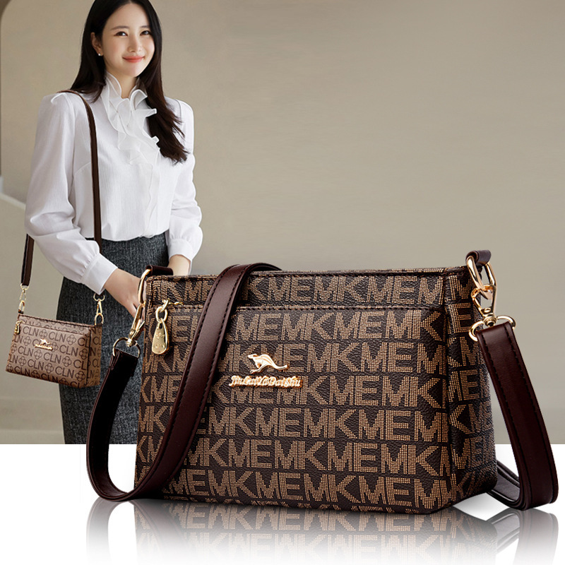 Korean Style Women's Small Bag 2025 New Trendy Fashion Versatile Handheld Middle-Aged Mother Bag Multi-Layer Single Shoulder Crossbody Bag Korean Style Women's Small Bag 2025 New Trendy Fashion Versatile Handheld Middle-Aged Mother Bag Multi-Layer Single Shoulder Crossbody Bag
