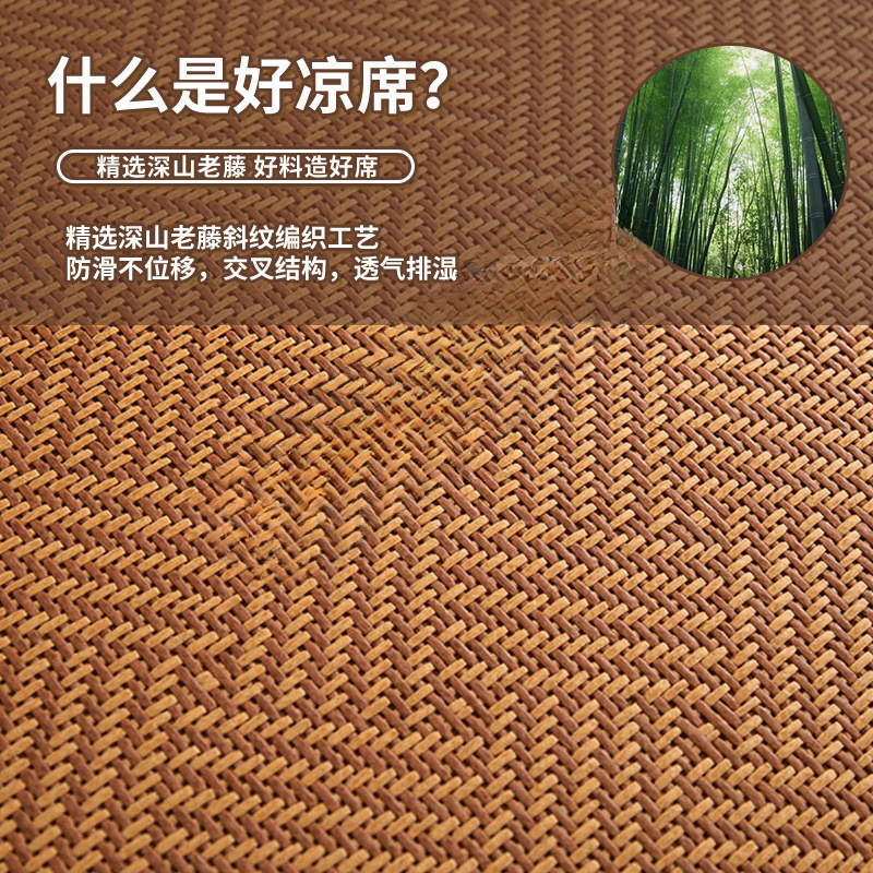 日式可折叠榻榻米垫子可藤席地垫家用垫子爬爬垫卧室客厅办公室|undefined