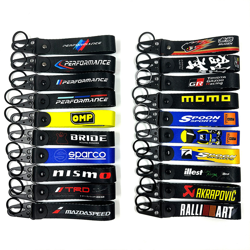 Car Modification Culture Jdm Digital Printed Eagle Beak Buckle Motorcycle Keychain Bag Pendant Key Ring Streamer Car Modification Culture Jdm Digital Printed Eagle Beak Buckle Motorcycle Keychain Bag Pendant Key Ring Streamer