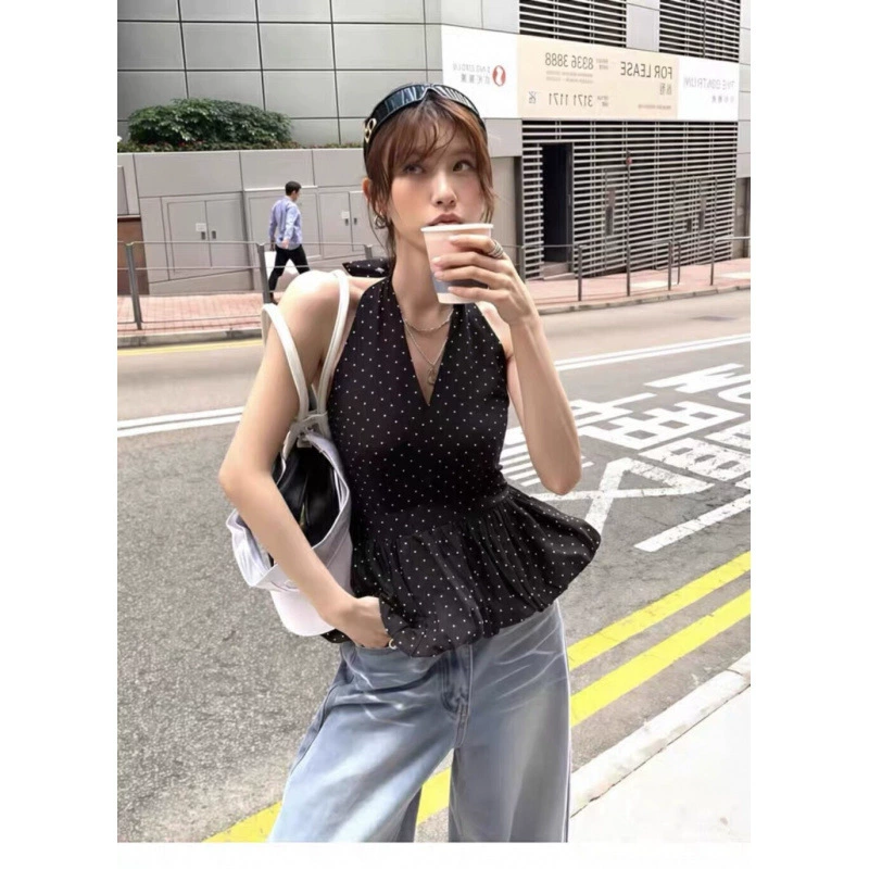 Темпераментные бутоны с пухлыми листьями лотоса камзолы женские весенние и летние высокие чувства без рукавов