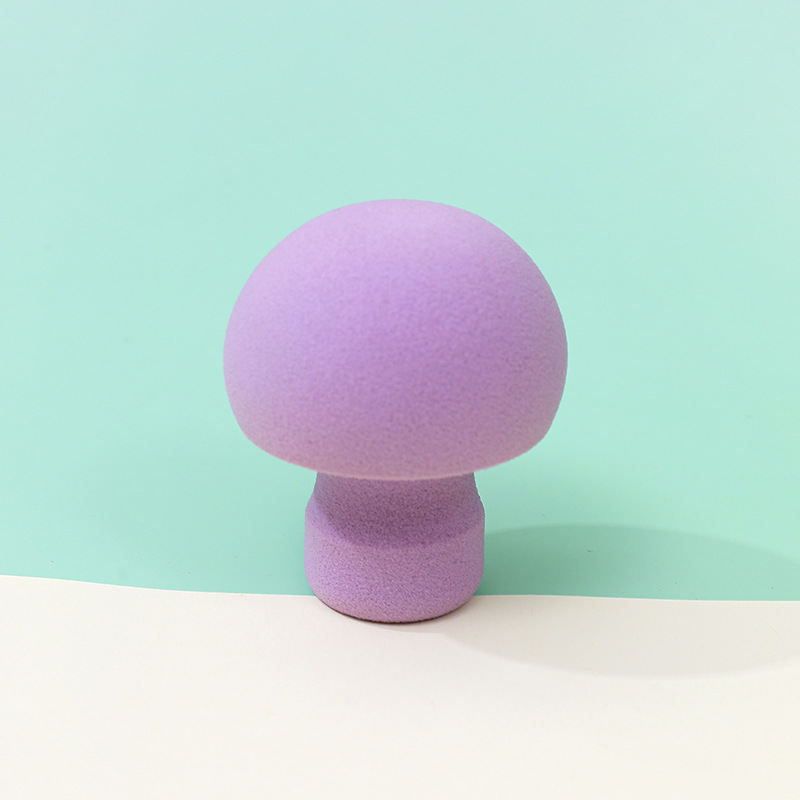 Fábrica de maquillaje de belleza transfronterizo personalizado cabeza de hongo de huevo esponja sin látex maquillaje de huevo soplo de polvo cojín herramientas de maquillaje al por mayor