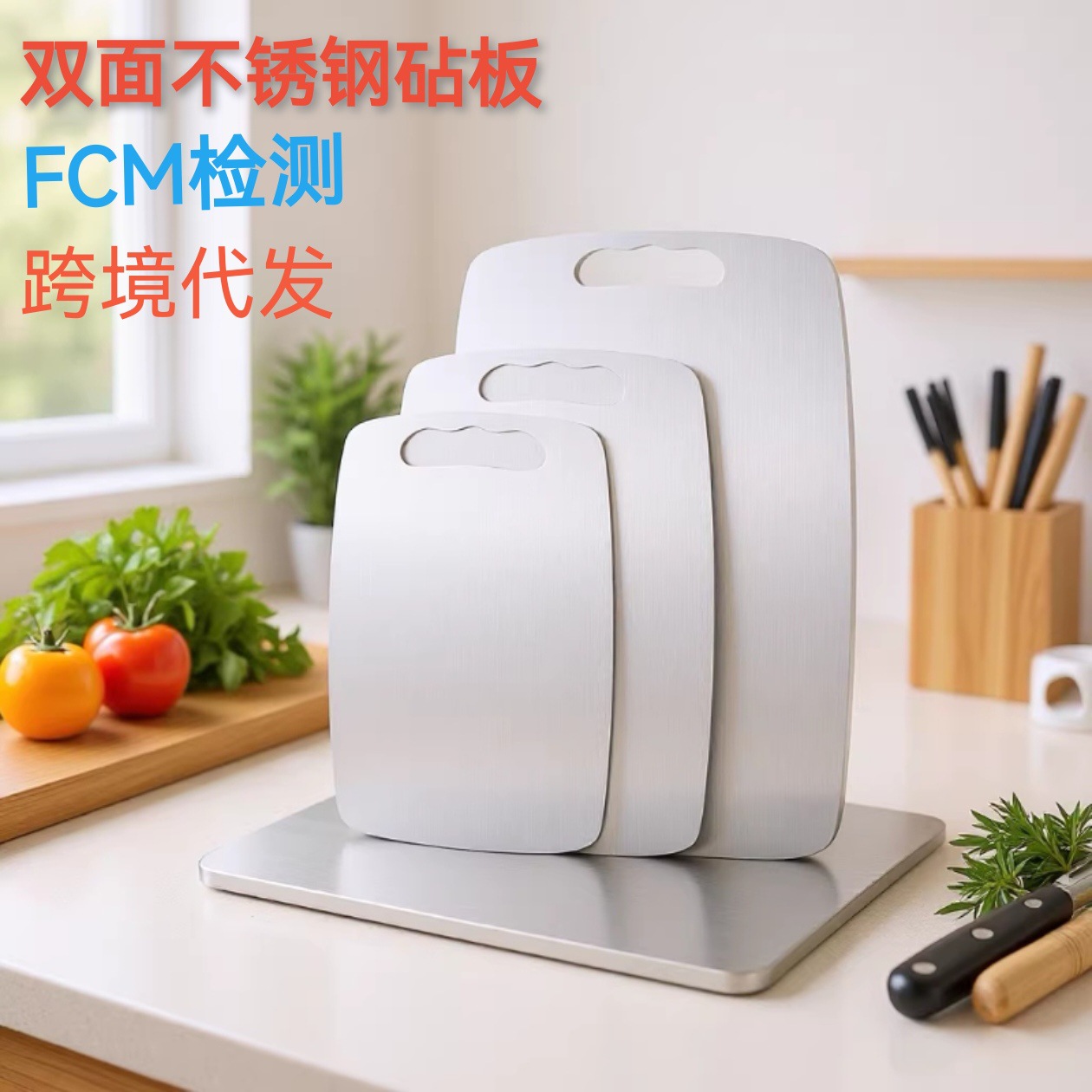non-slip double-sided antibacterial universal cutting board…