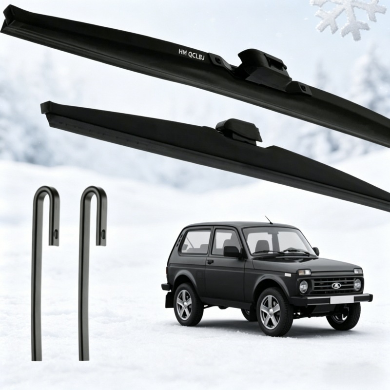 Russian Snow Brush Car Wiper Snow Scraper Cross-Border Shipping Multi-Functional Replaceable Connector Snow and Water Scraper Blade