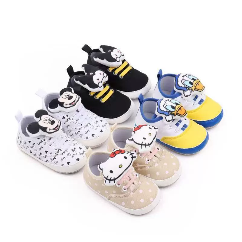 Трансграничная детская мужская и женская обувь модная дикая внутренняя и наружная нескользкая износостойкая теплая мягкая подошва мультяшная фигурка