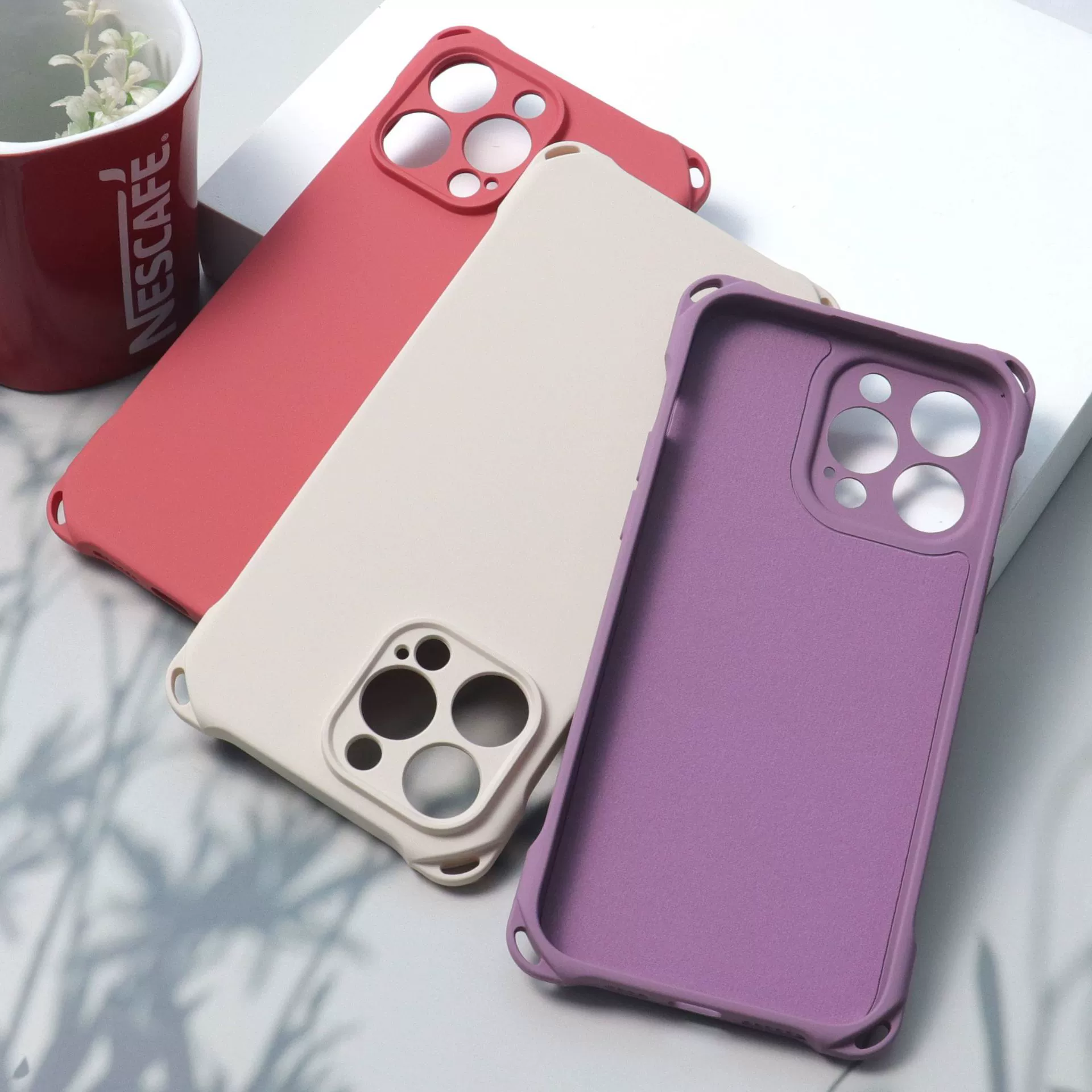 Apple, силиконовые защитные уголки, iPhone 17, чехол для телефона, совместимый защитный чехол, защита от падения, 17 Pro Max