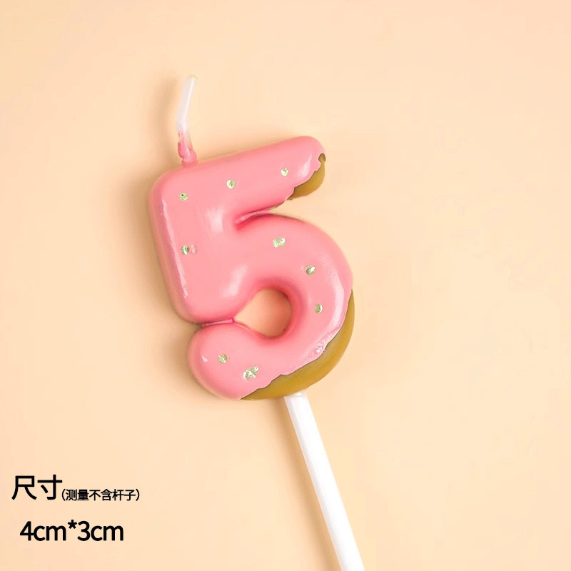 Mayorista retro dibujos animados de chocolate de dos colores molde de galletas de ducha 0 - 9 velas digitales tarta de cumpleaños